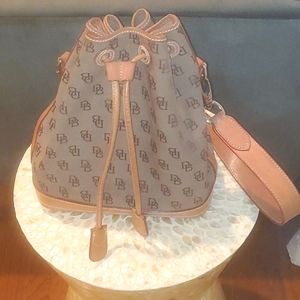 Vintage Douney & Bourke Signature Bucket Bag